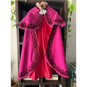 Frozen Anna Cloak Handmade Cosplay Halloween Cape One Size